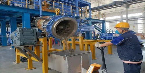 金力永磁 從開工建設到試產，不足一年成功產出第一爐產品